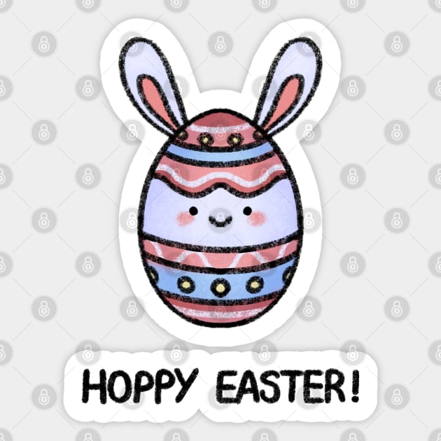 Hoppy Easter! Sticker by drawforpun
